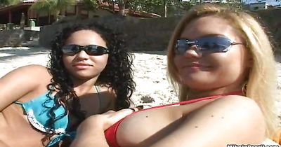 Attractive Erica Vieira got down on her knees in front of bf to suck his hard fuck stick