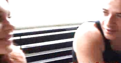 Sexy redhead girl Mona is eager to ride a stiff chili dog