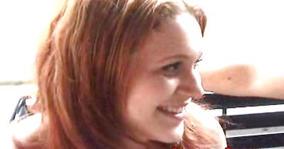 Sexy redhead girl Mona is eager to ride a stiff chili dog