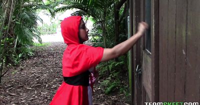 Inviting Penny Nichols is acting shy until she gets some cock